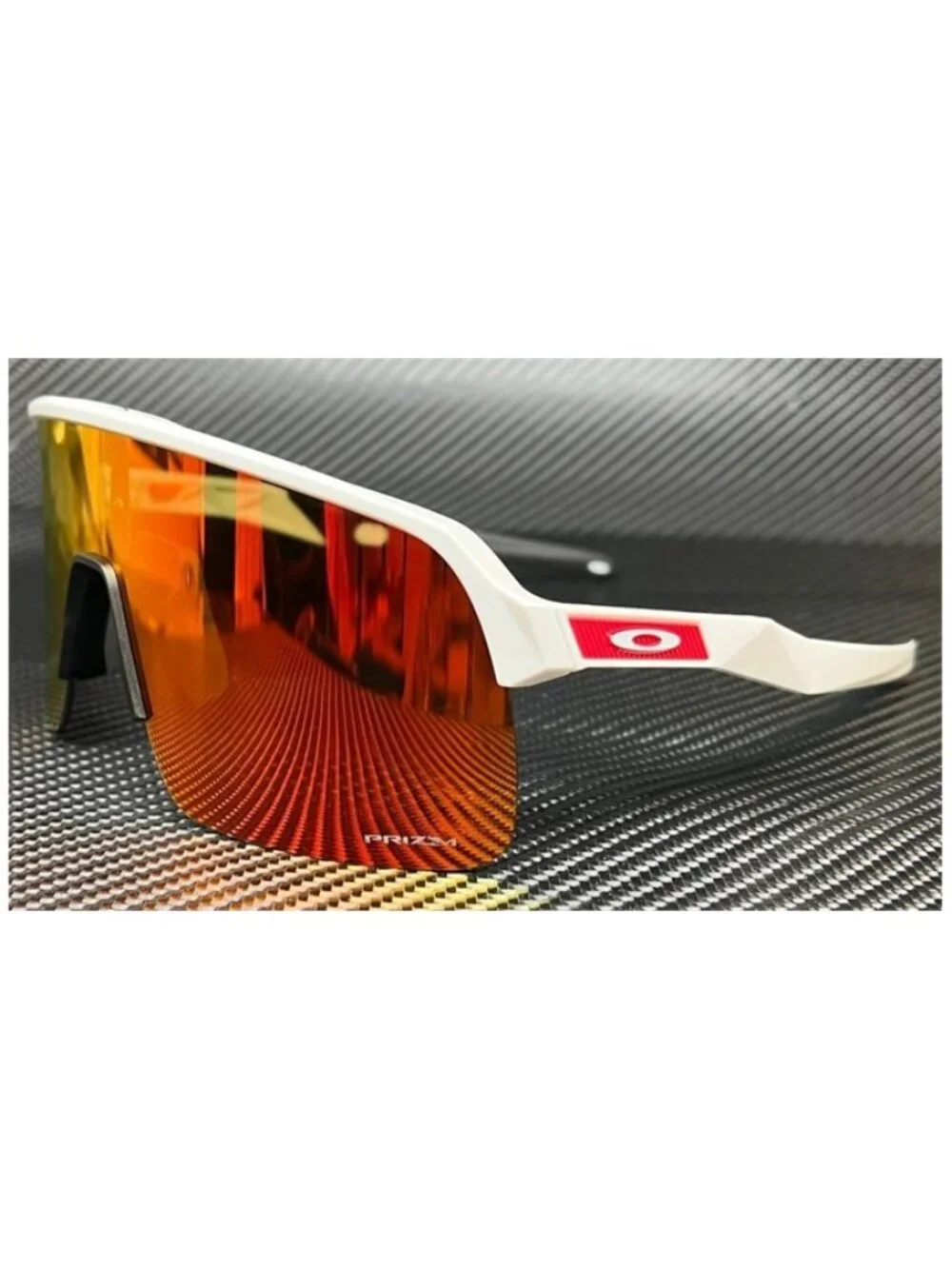 New Oakley Men Matte White Sunglasses 39-25-138